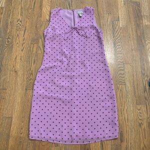 Old Navy Purple Polka Dot Dress